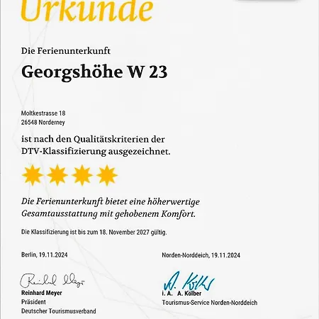 Georgshoehe 23 Apartment Norderney
